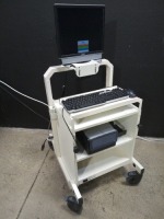 JAEGER MASTER SCREEN BODY WORKSTATION FOR PLETHYSMOGRAPH