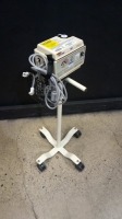 BAXTER T/PUMP ON ROLLING STAND