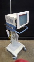 DRAGER EVITA XL VENTILATOR ON ROLLING STAND