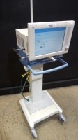 DRAGER EVITA XL VENTILATOR ON ROLLING STAND