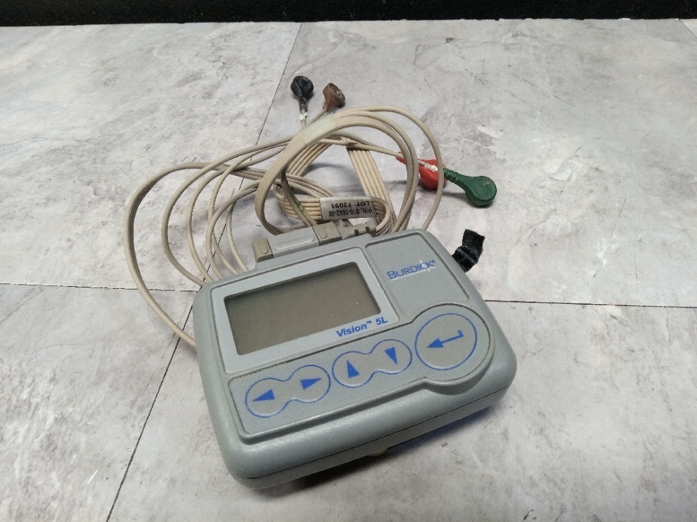 BURDICK VISION 5L DIGITAL HOLTER RECORDER WITH LEADS