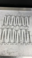 LOT OF ROCHESTER-PEAN FORCEPS