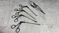 LOT OF AESCULAP YASARGIL ANEURYSM CLIP APPLIERS