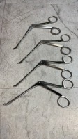 LOT OF JARIT 440-163 45 DEGREE UP-ANGLED BLAKESLEY THRU-CUT FORCEPS