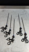 LOT OF OLYMPUS LAPAROSCOPIC INSTRUMENTS