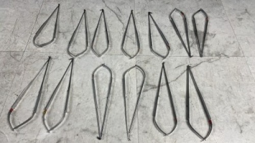 LOT OF SCANLAN PREMIER JACOBSON SCISSORS