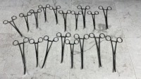 LOT OF PEAN ARTERY FORCEPS