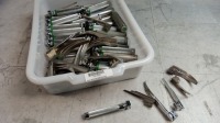 LOT OF LARYNGOSCOPE BLADES & HANDLES