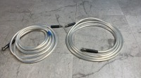 LOT OF FIBER OPTIC LIGHT CABLES