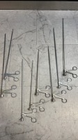 LOT OF KARL STORZ OPTICAL FORCEPS