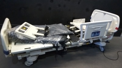 STRYKER EPIC 2030 HOSPITAL BED WITH HEAD AND FOOT BOARDS (SQUARE RAILS)
