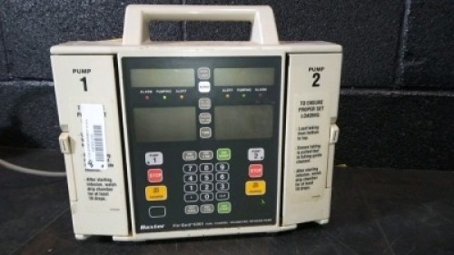 BAXTER FLO-GARD 6301 INFUSION PUMP