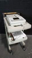 BURDICK ECLIPSE 850 ECG/EKG MACHINE ON CART