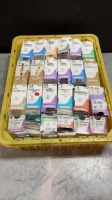 LOT OF VARIOUS SUTURE