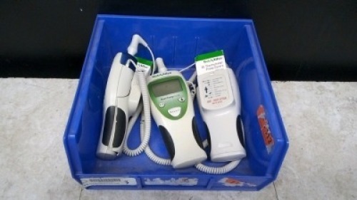 WELCH ALLYN 690 SURETEMP PLUS LOT OF THERMOMETERS (QTY. 3)