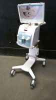 DRAGER BABYLOG VN500 VENTILATOR ON ROLLING STAND (SW 2.20)