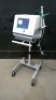 RESPIRONICS BIPAP VISION VENTILATORY SUPPORT SYSTEM ON ROLLING STAND