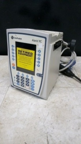 CAREFUSION ALARIS PC GUARDRAILS 8015 INFUSION PUMP