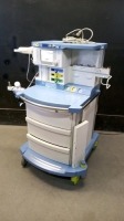 DRAGER FABIUS GS PREMIUM ANESTHESIA MACHINE (VOLUME CONTROL, PRESSURE CONTROL, PRESSURE SUPPORT, SIMV/PS, MAN SPONT)(SW 3.34B)