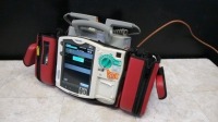 PHILIPS HEARTSTART MRX DEFIB WITH PACER, AED MODE, CABLES (ECG, SPO2, BP), 2 BATTERIES, PADDLES