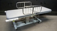 MEDICAL POSITIONING INC. 2084 POWER ECHO TABLE WITH HAND CONTROL