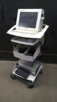 VIASYS SONARA TRANSCRANIAL DOPPLER SYSTEM WITH PROBE (2MHZ) ON ROLLING STAND