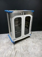 PEDIGO INSTRUMENT CABINET (MISSING WHEEL)