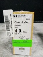 COVIDIEN 4-0 GG-121 CHROMIC GUT (EXP: 2021/9)