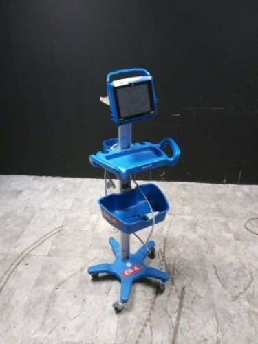 GE DINAMAP VC150 VITAL SIGN MONITOR ON ROLLING STAND