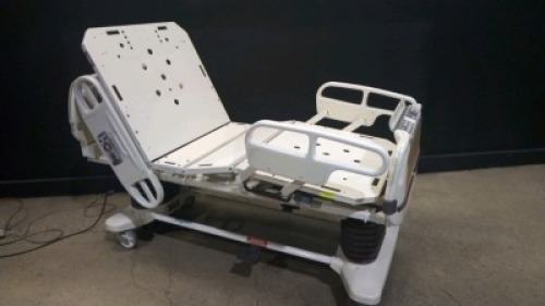 STRYKER SECURE 3000 HOSPITAL BED WITH HEAD & FOOTBOARDS (BED EXIT, SCALE)