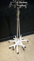 LOT OF IV POLES