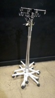 LOT OF IV POLES