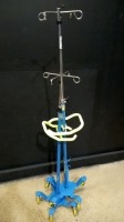 LOT OF IV POLES