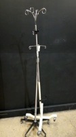 LOT OF IV POLES