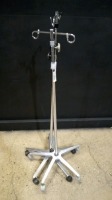 LOT OF IV POLES
