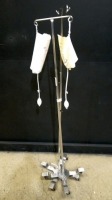 LOT OF IV POLES