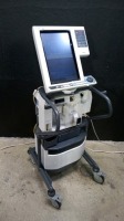 NELLCOR PURITAN BENNET 840 VENTILATOR WITH AIR COMPRESSOR ON ROLLING STAND (BILEVEL, TC, NEOMODE, VV+, PAV+) (SERIAL NO. 3510051952)
