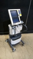 NELLCOR PURITAN BENNET 840 VENTILATOR WITH NEOFLOW & AIR COMPRESSOR ON ROLLING STAND (BILEVEL, TC, NEOMODE, VV+, PAV+, RM, TRENDING, LC) (SERIAL NO. 3510092656)