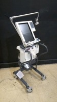NELLCOR PURITAN BENNET 840 VENTILATOR ON ROLLING STAND (SERIAL NO. 3510080462)