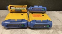 LOT OF LAERDAL MEDICAL CORP. LCSU 3 REF 88005001 COMPACT PORTABLE SUCTION UNIT