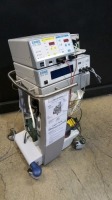 ERBE ICC 200 ESU SYSTEM WITH APC 300 SYSTEM & ENDO 100 IRRIGATION PUMP