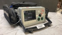 ZOLL E-SERIES BIPHASIC DEFIB WITH PACING, 12 LEAD ECG, CO2, SPO2, NIBP, ANALYZE, BATTERY