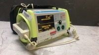 ZOLL M-SERIES BIPHASIC DEFIB WITH PACING, 3 LEAD ECG, ANALYZE, PADDLES, BATTERY