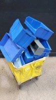 LOT OF EMPTY BINS