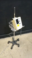 DATASCOPE ACCUTORR PLUS PATIENT MONITOR ON ROLLING STAND