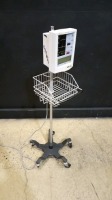 DATASCOPE ACCUTORR PLUS PATIENT MONITOR ON ROLLING STAND