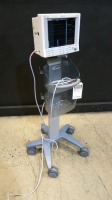 DATASCOPE PASSPORT 2 PATIENT MONITOR ON ROLLING STAND