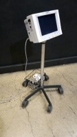 DATASCOPE PASSPORT XG PATIENT MONITOR ON ROLLING STAND