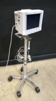 DATASCOPE PASSPORT XG PATIENT MONITOR ON ROLLING STAND