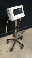 DATASCOPE PASSPORT EL PATIENT MONITOR ON ROLLING STAND